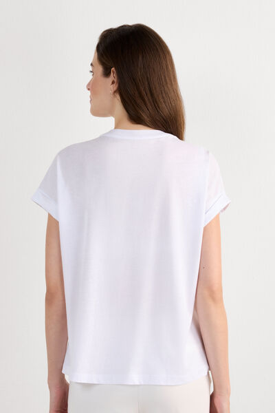 Maglia Manica Corta con Risvolto in Cotone Ultrafresh
