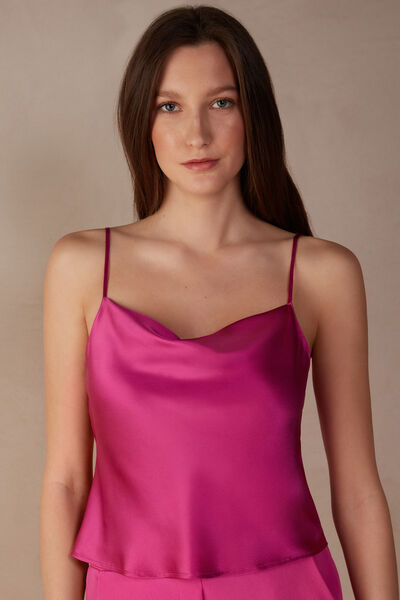 Short Silk Camisole