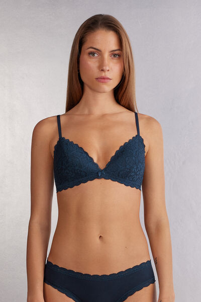 Tiziana Triangle Bra in Lace