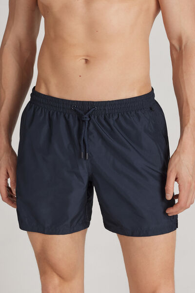 Solid-Colour Swim Shorts