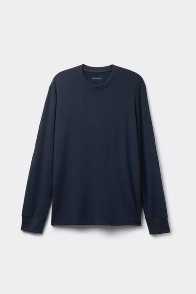 Maglia Manica Lunga in Felpa di Modal