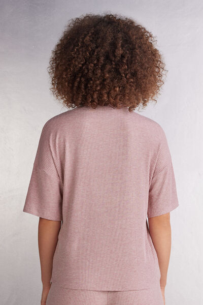 Playera Manga Corta Modal Chic Comfort