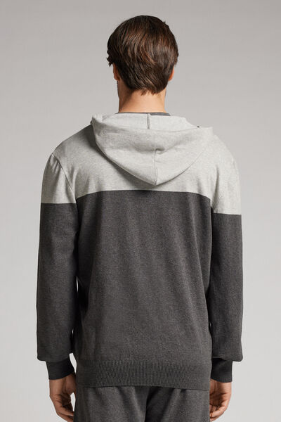 Zip-Up Jersey Sweatshirt