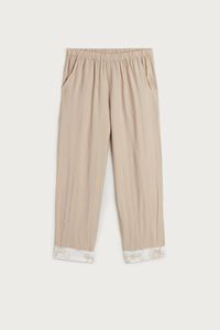 Nomadic Fringes Viscose Cropped Trousers