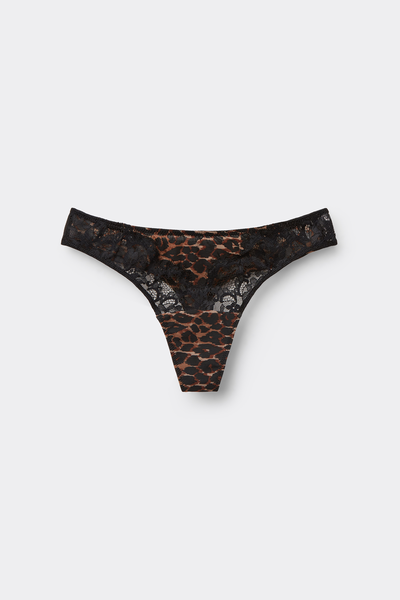 Tanga Imprimeu Animalier Sensual Attitude