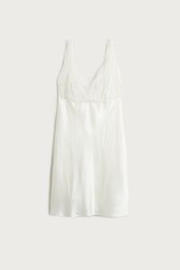 A Hint of Summer Silk and Lace Slip