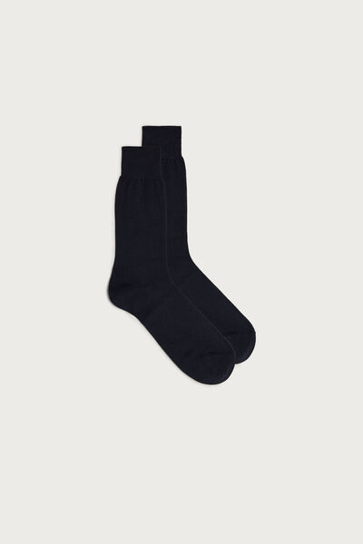 Pamuk-İpek-Kaşmir Karışımı Soket Çorap