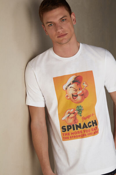 T-shirt Estampa Popeye Spinach