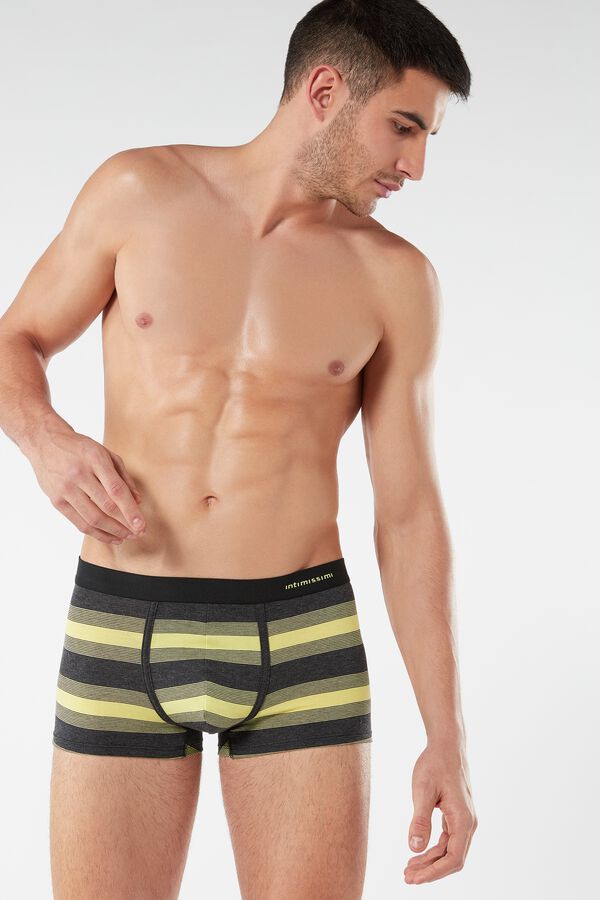 Wide Stripe Stretch Supima Cotton Boxers