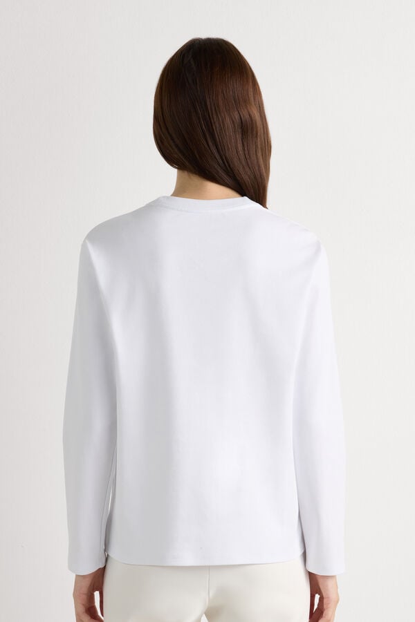 T-shirt manches longues en coton