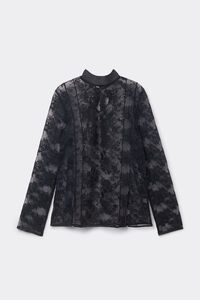 Maglia Manica Lunga Pizzo Couture de Nuit