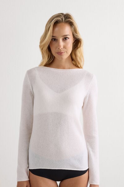 Лонгслів зі 100% Кашеміру