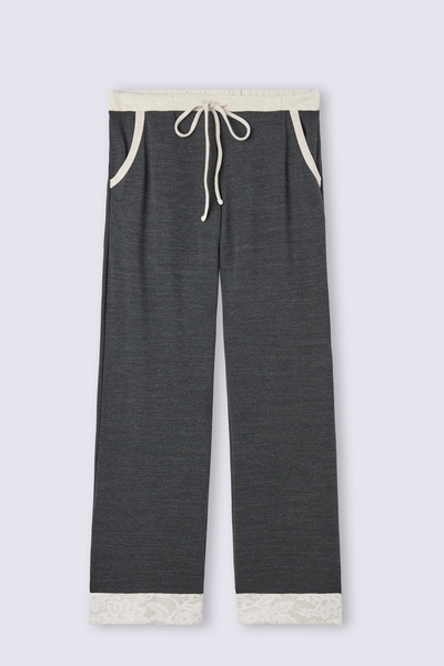 Baby It’s Cold Outside Modal and Wool Full Length Palazzo Pants