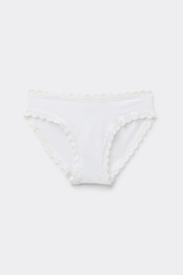 Cotton and Lace Knickers