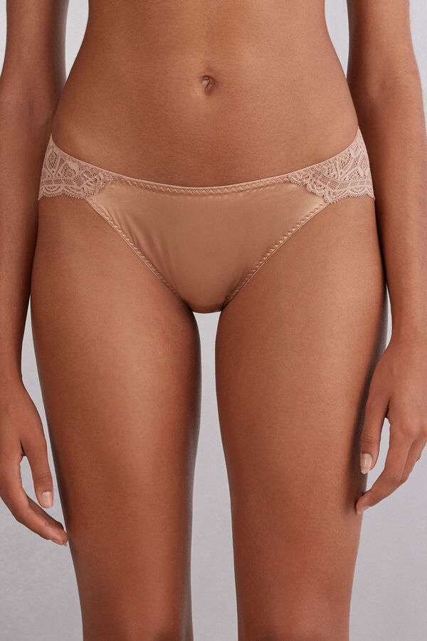 Silk and Lace Briefs
