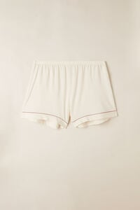 Modal Shorts with Contrasting Trim