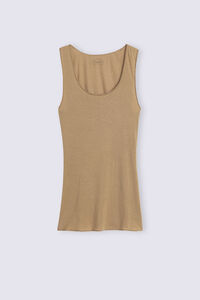 Top sin Mangas de Cashmere Ultraligero de Modal