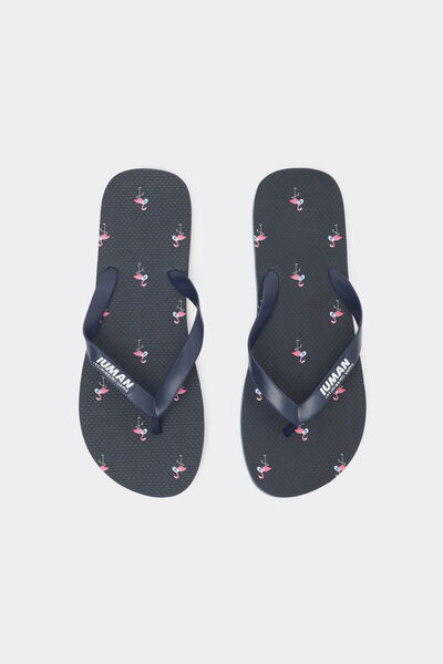 Flip Flop Slippers Man Blue - Intimissimi - Modalova
