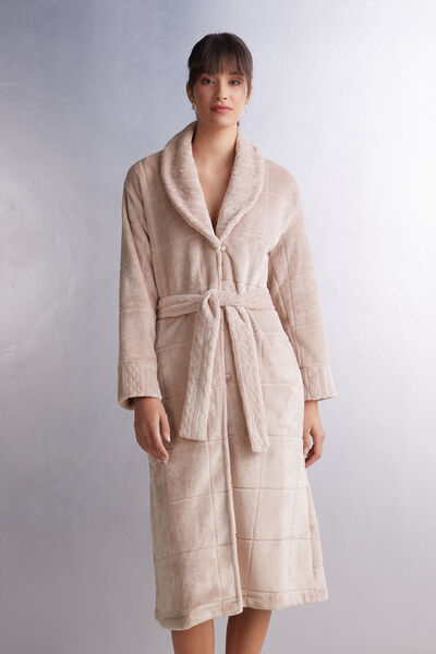 Intimissimi Vestaglia Lunga Embrace Yourself Donna Rosa Chiaro Taglia M/L