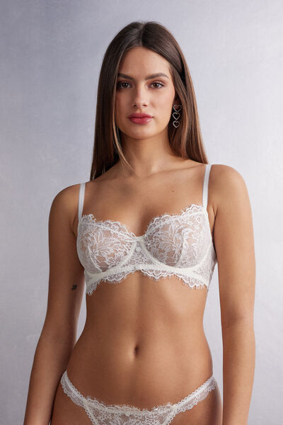Intimissimi Reggiseno a Balconcino Daniela The Most Romantic Season Donna Avorio Taglia 5B