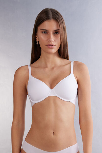 Francesca Ultimate T-shirt Balconette Bra Woman White - Intimissimi - Modalova