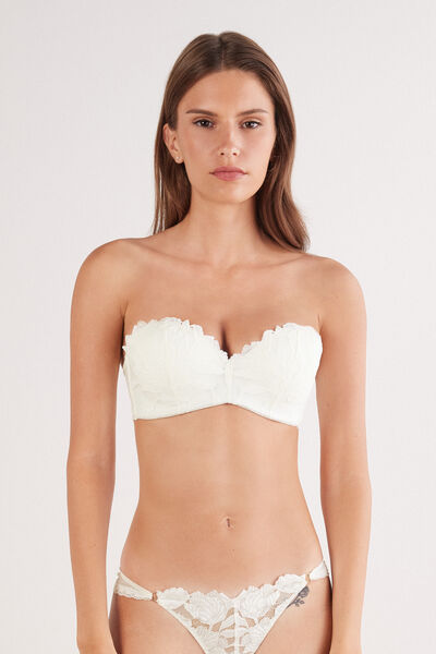 Intimissimi Sujetador Bandeau Gioia All About Flowers Mujer Marfil Tamaño 90C