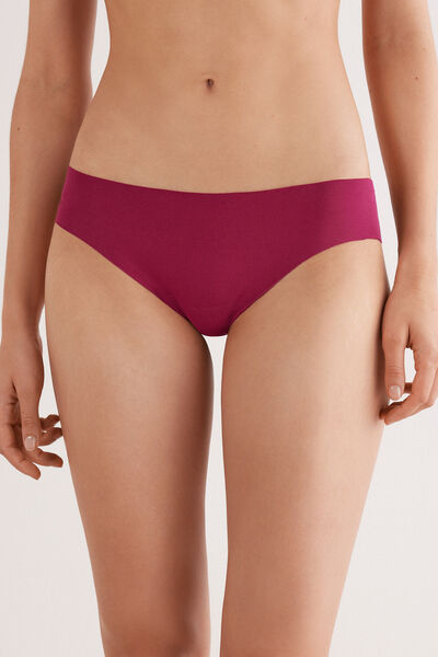 Intimissimi Braga de algodón sin costuras Mujer Violeta Tamaño 40