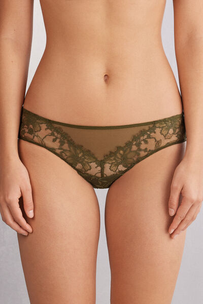 Imaginary Journey Panties Woman Green - Intimissimi - Modalova