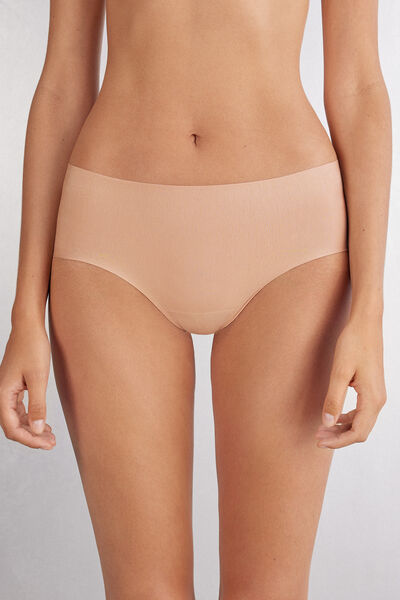 Superior Comfort High Rise Panties Woman Natural - Intimissimi - Modalova