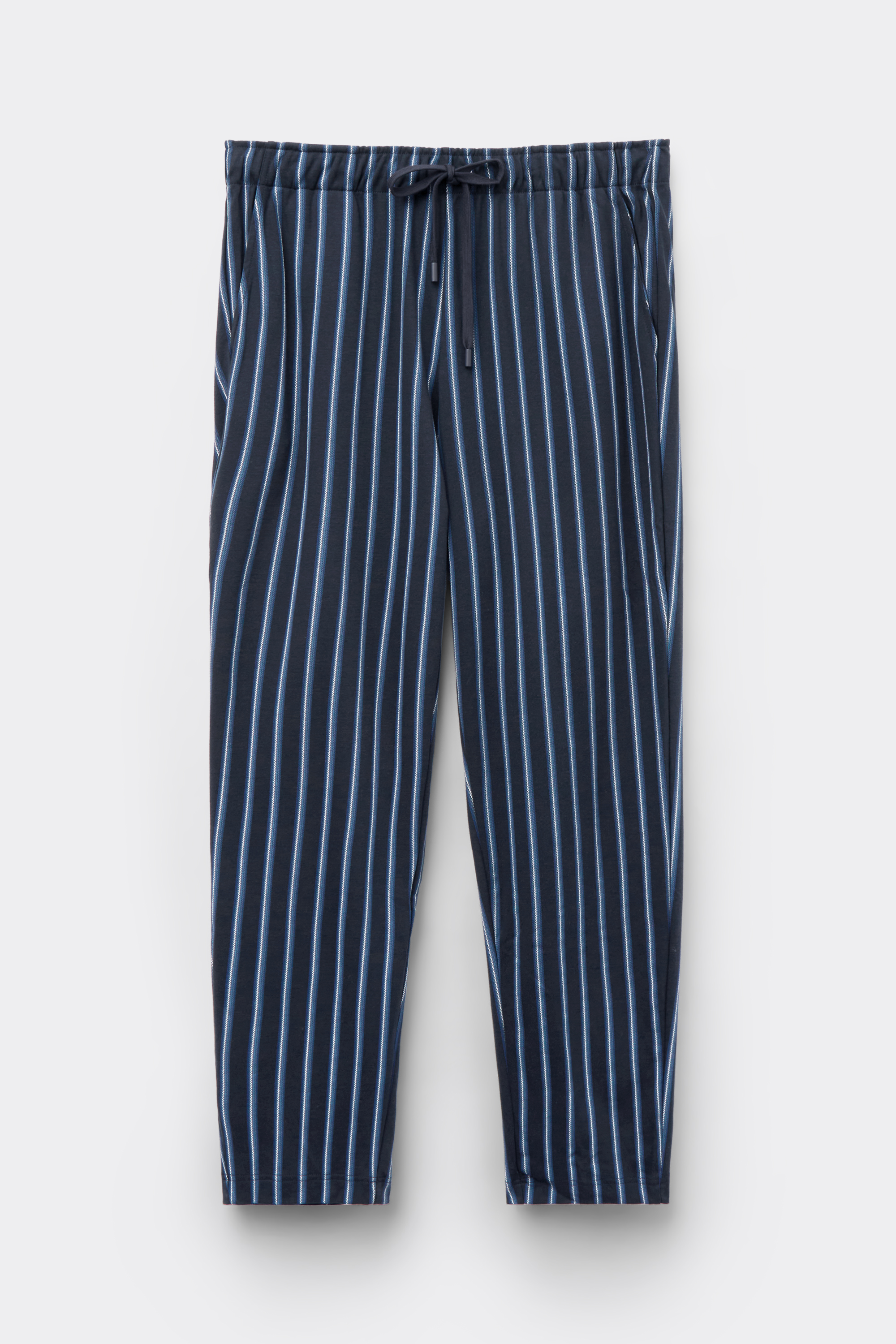 ストライプ コットン ロングパンツ
