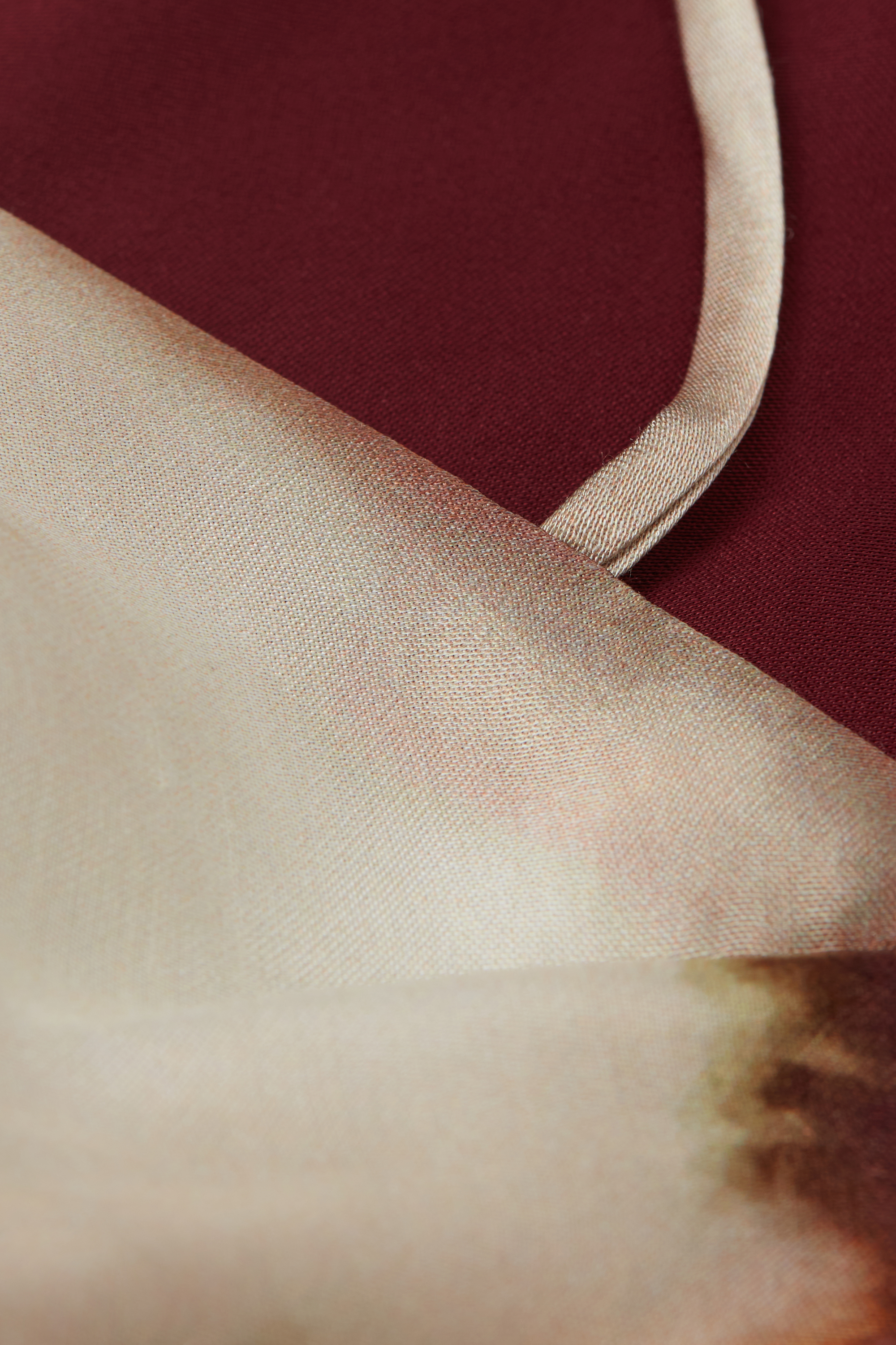 Sun Goes Down Viscose Satin Scarf Top | Intimissimi