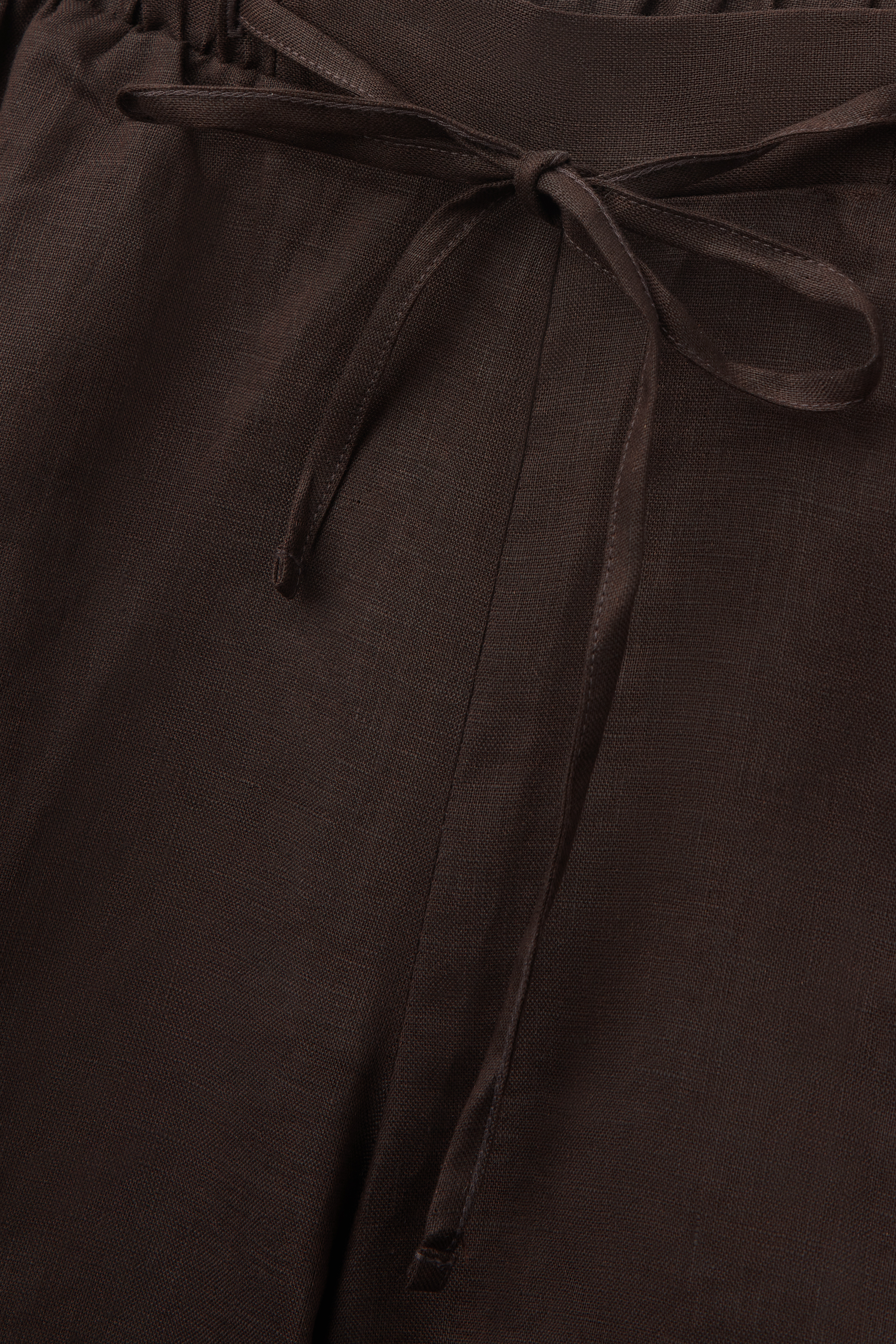 The Pure Linen リネンファブリック ショートパンツ