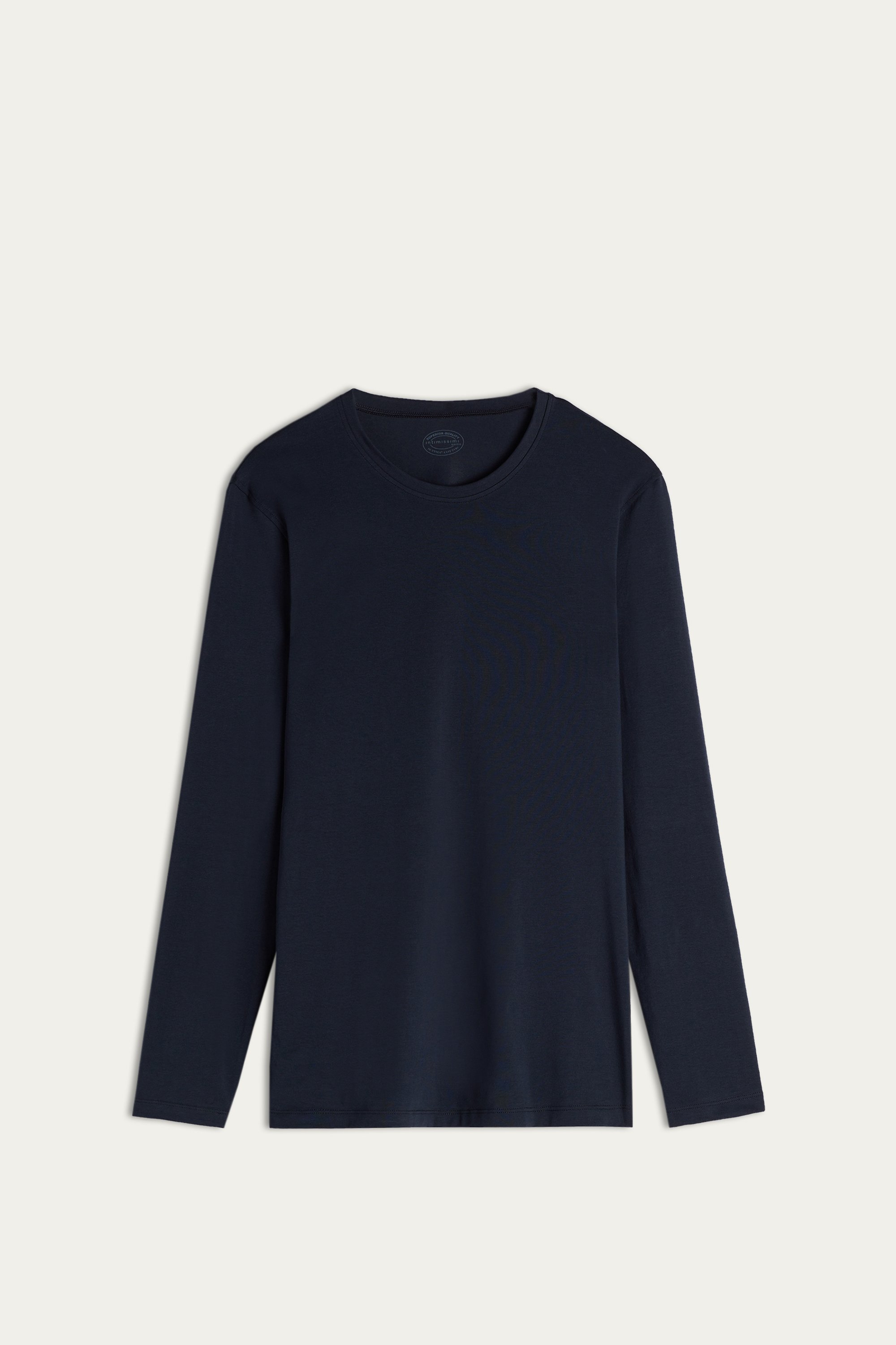 ストレッチ スーペリアコットン ロングスリーブ ニット