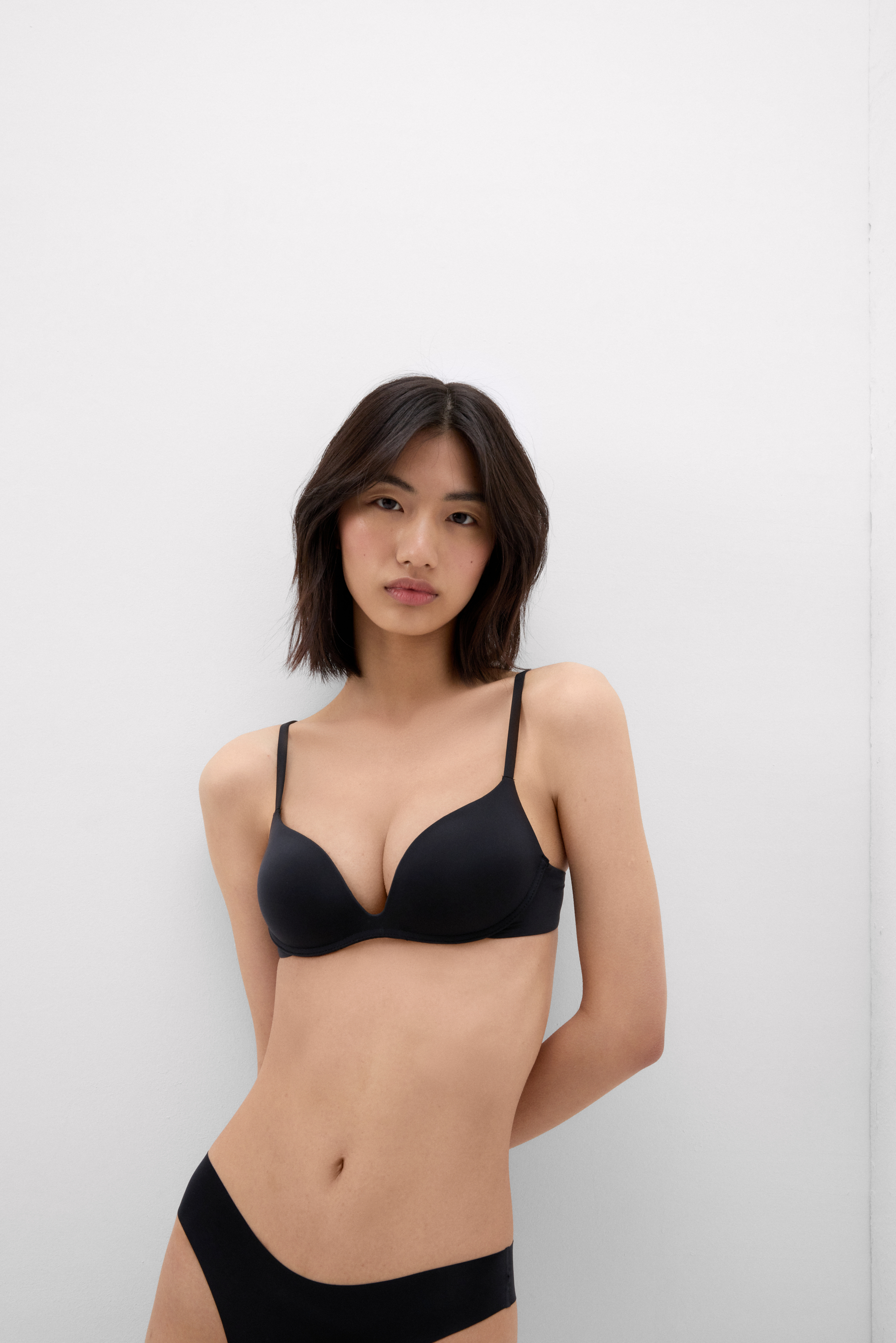 The Silky Touch Gioia マイクロファイバー スーパープッシュアップブラ