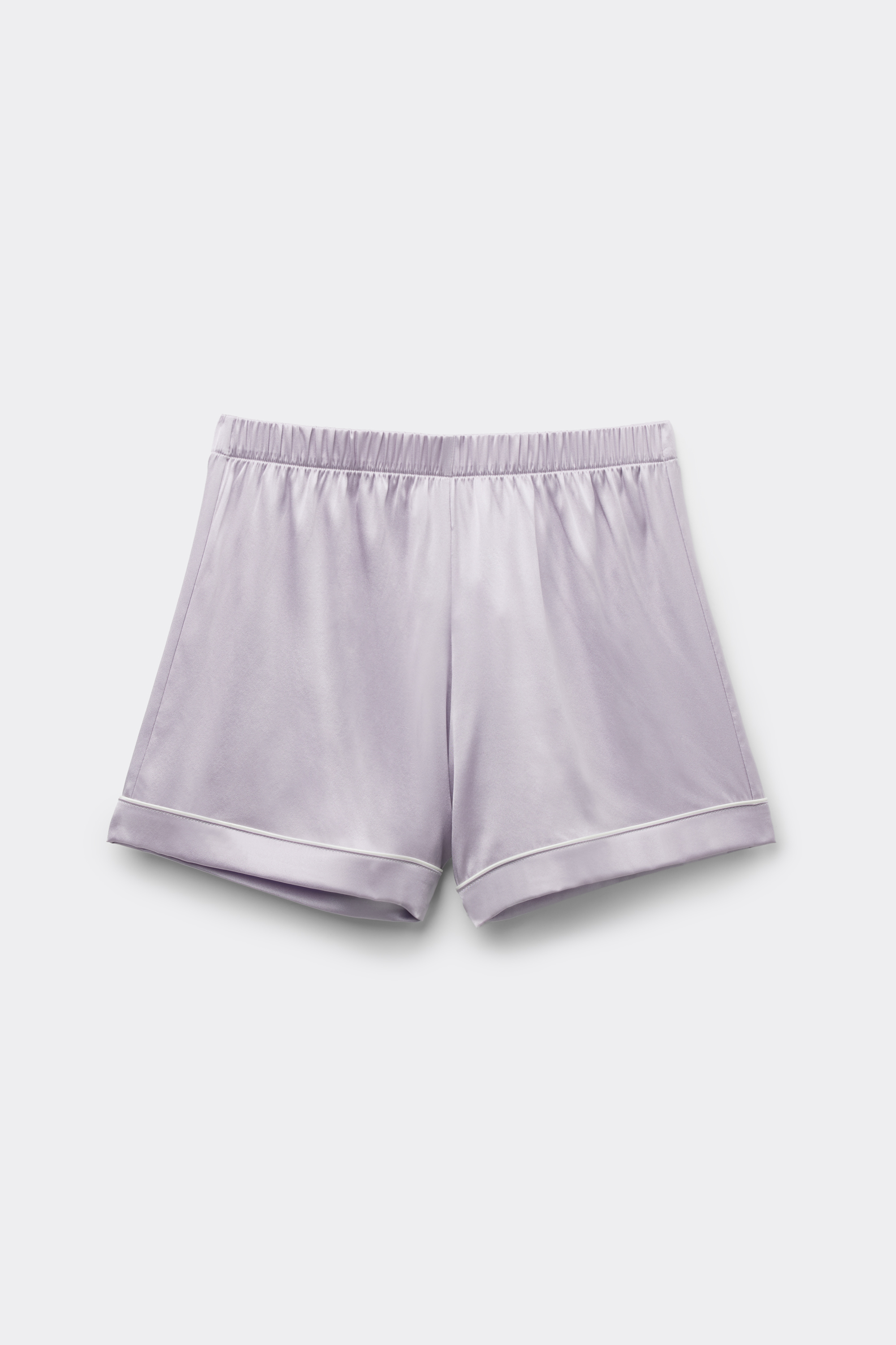 パイピング シルク ショートパンツ