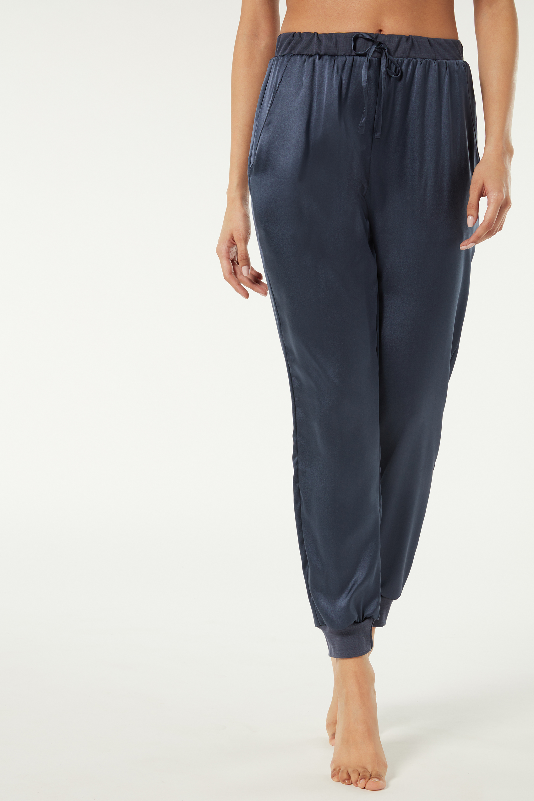 Long Silk and Lyocell Trousers - Intimissimi