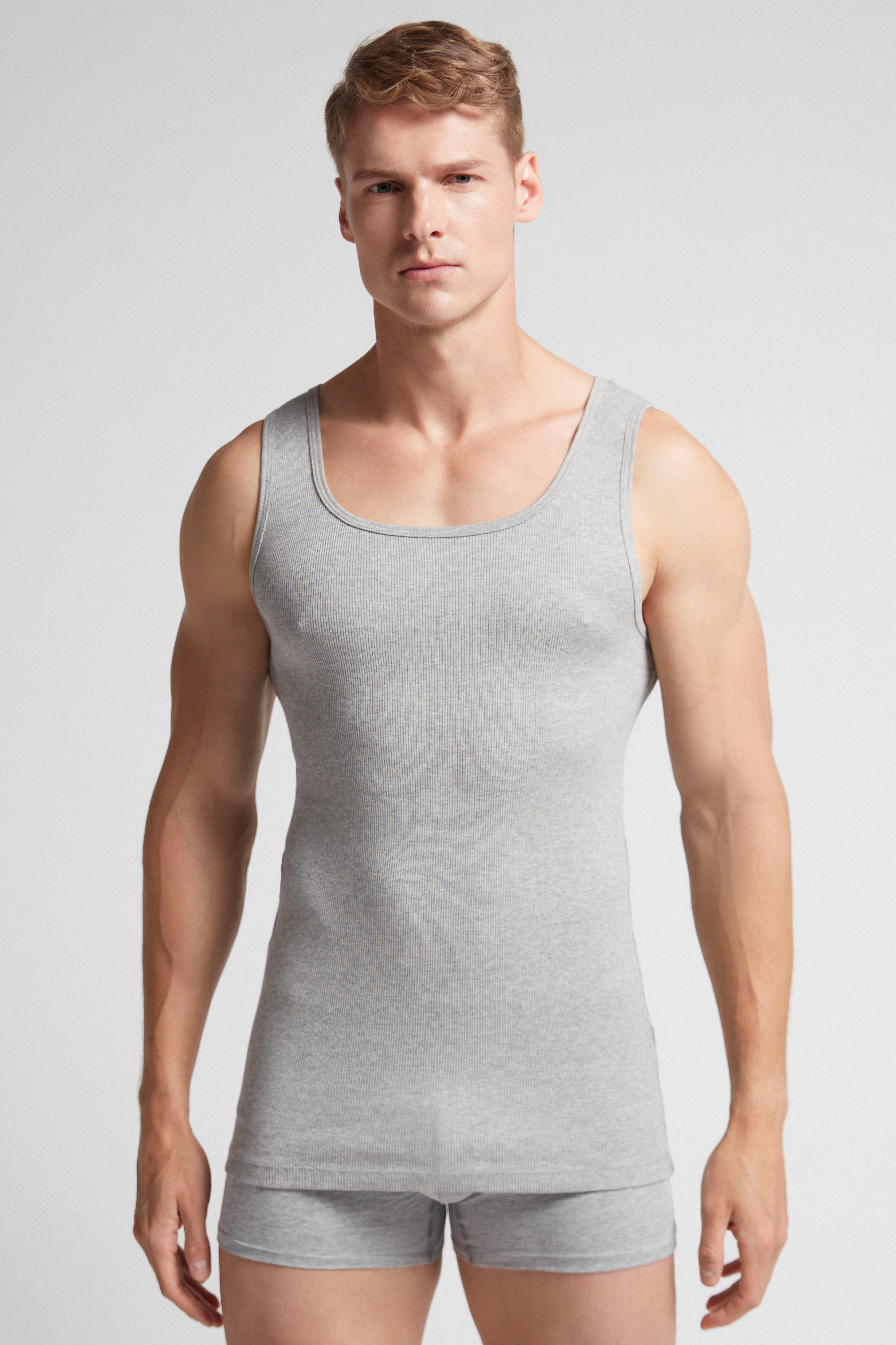 Ribbed Supima Cotton Tank Top | Intimissimi