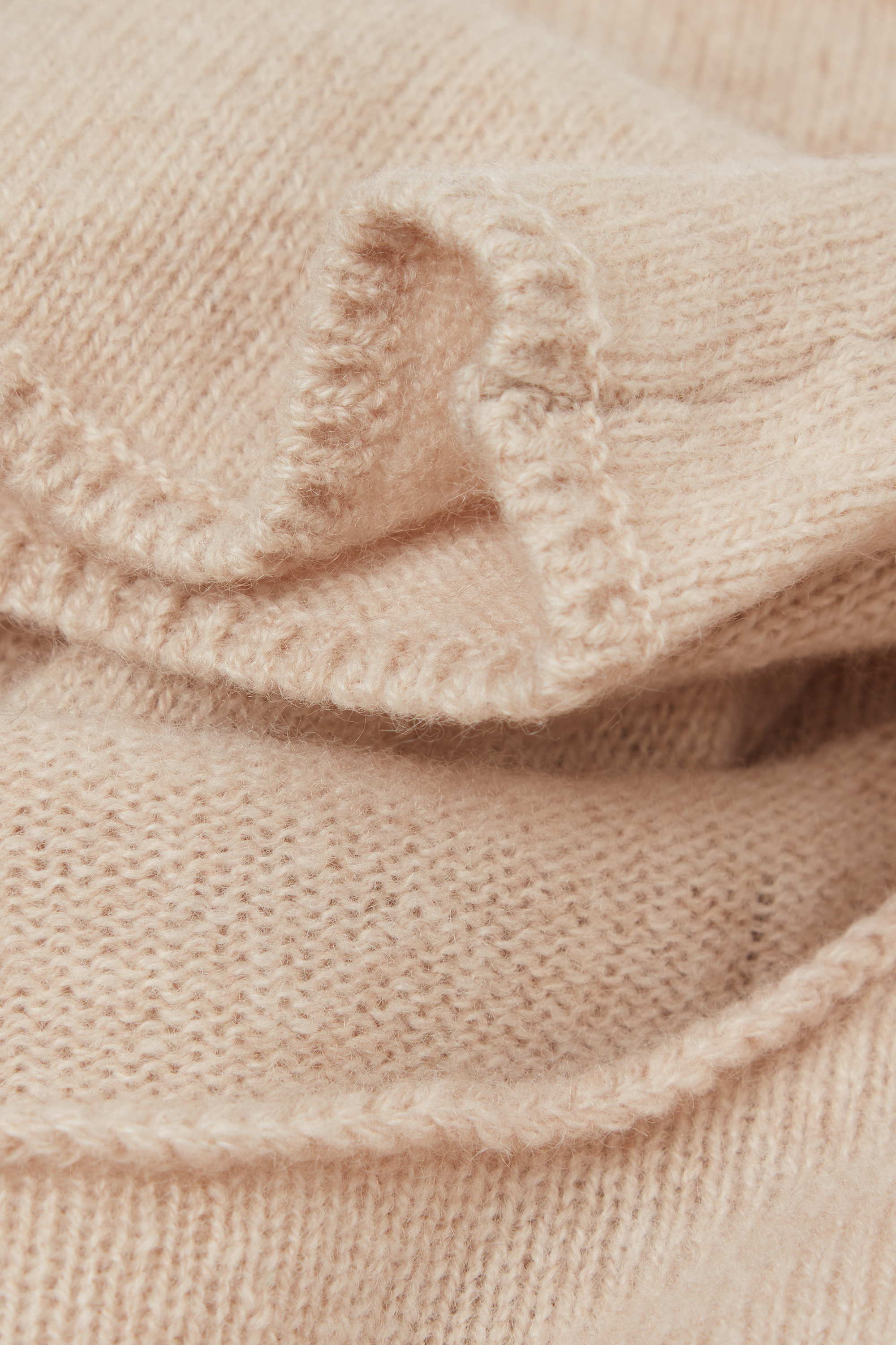 カシミヤ 100% ロングスリーブ ニット