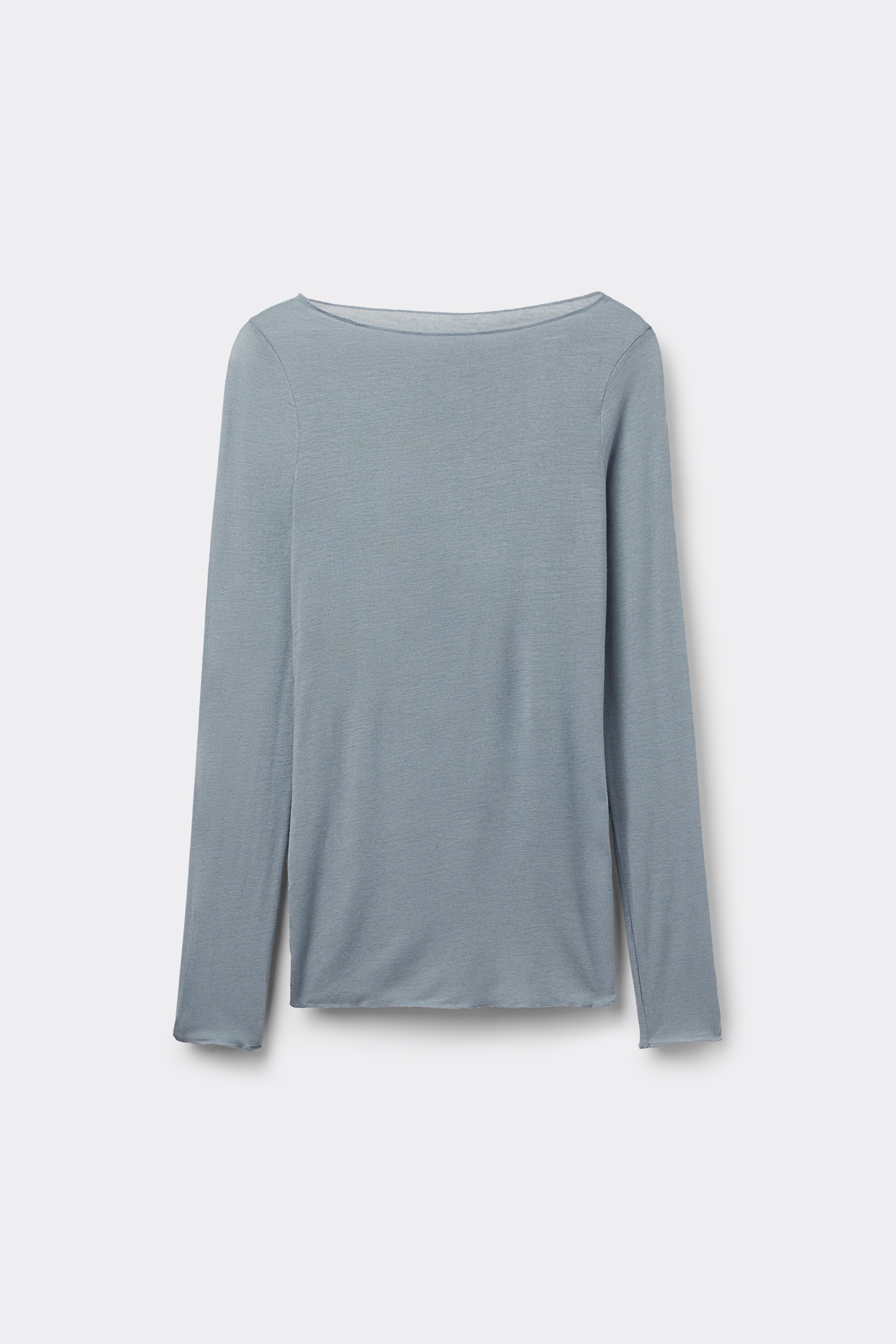 Boat Neck Modal Cashmere Ultralight Top