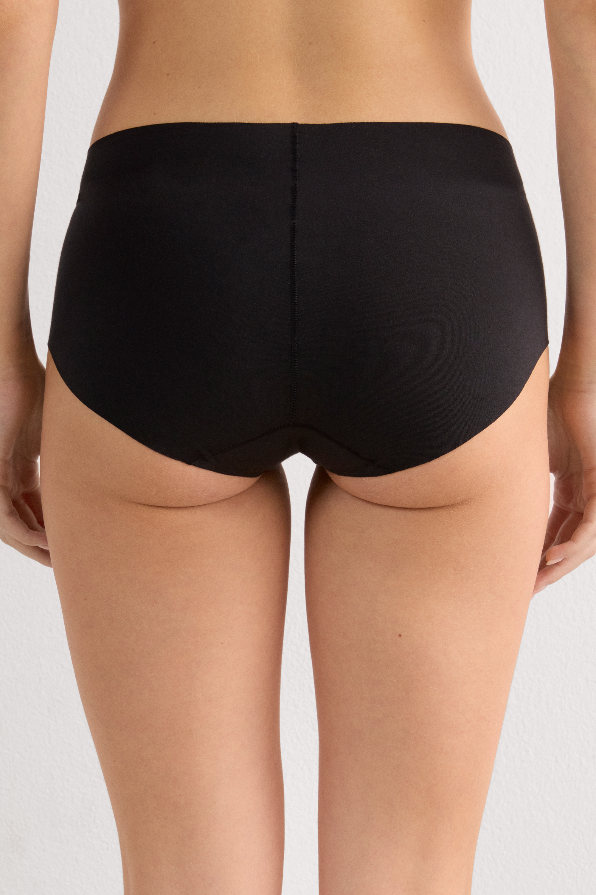 コットン シームレス キュロット