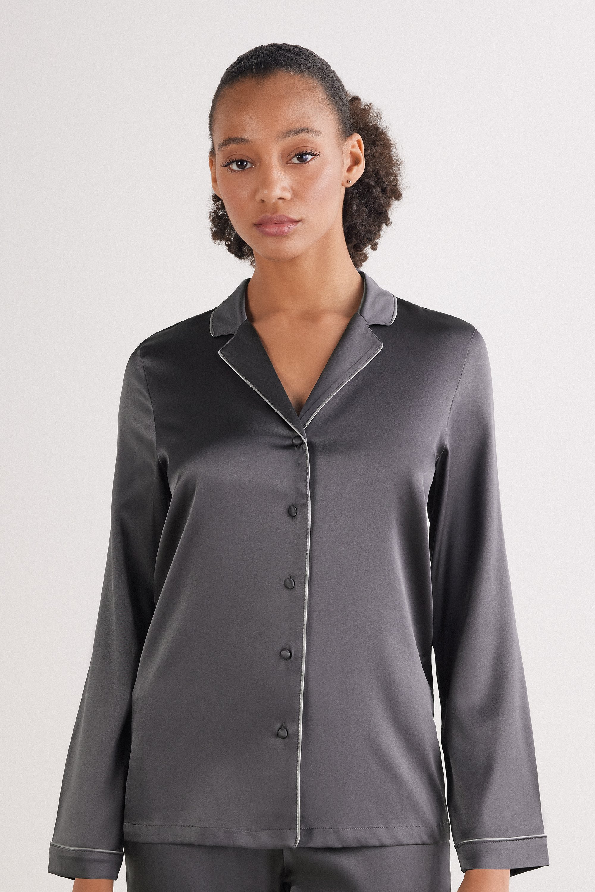 Veste en soie coupe masculine - Intimissimi