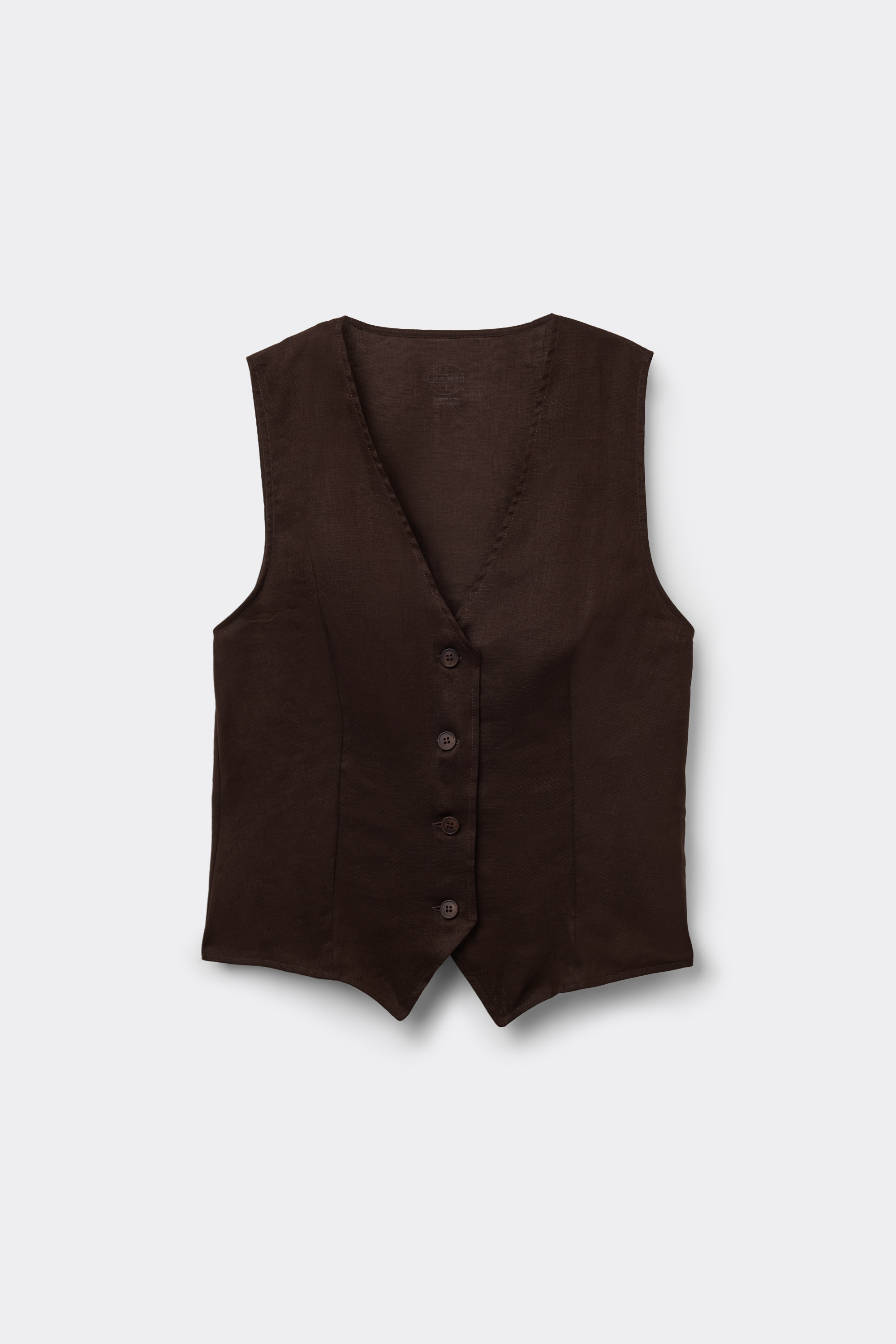 "The Pure Linen" リネン ベスト