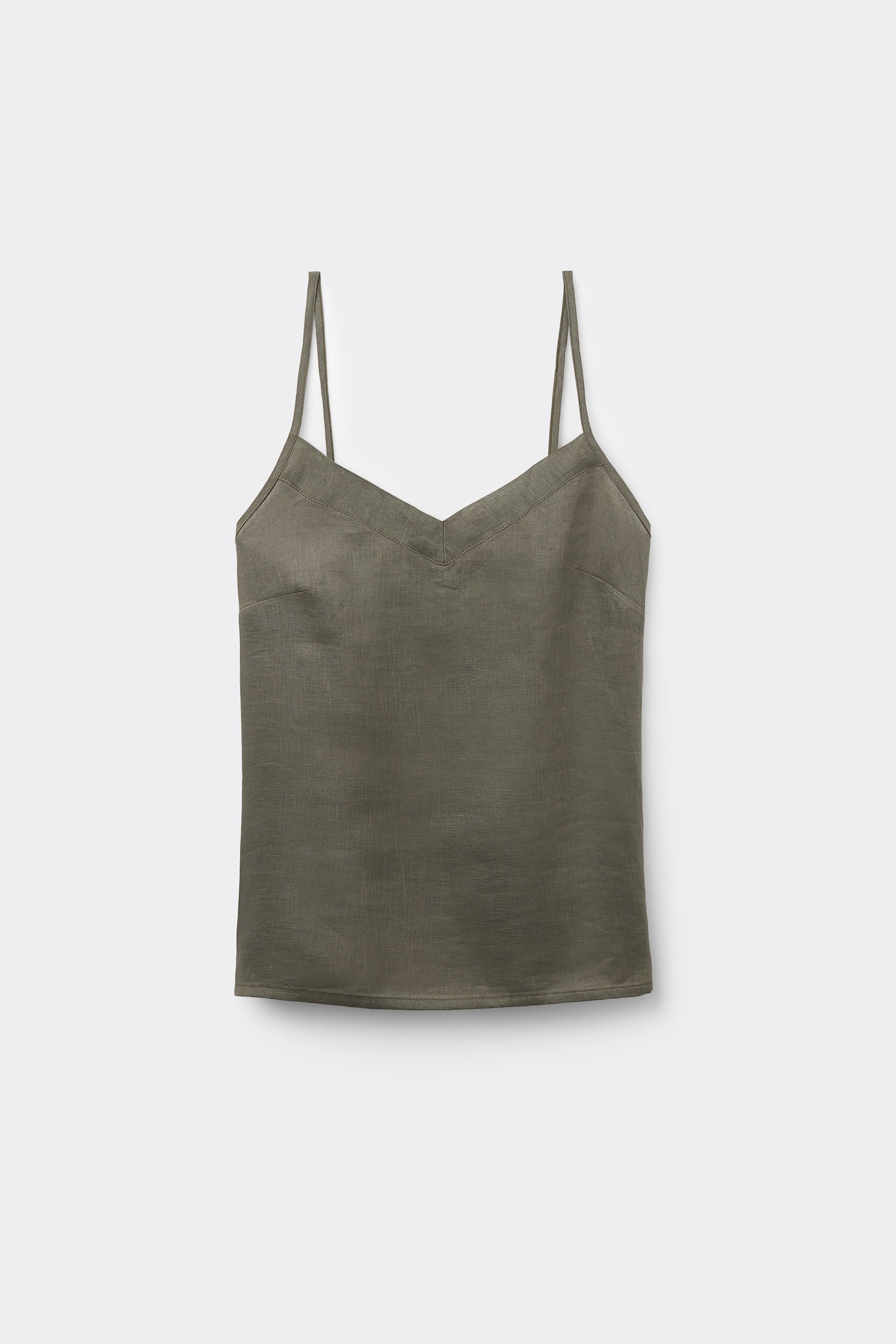The Pure Linen リネンファブリック トップス
