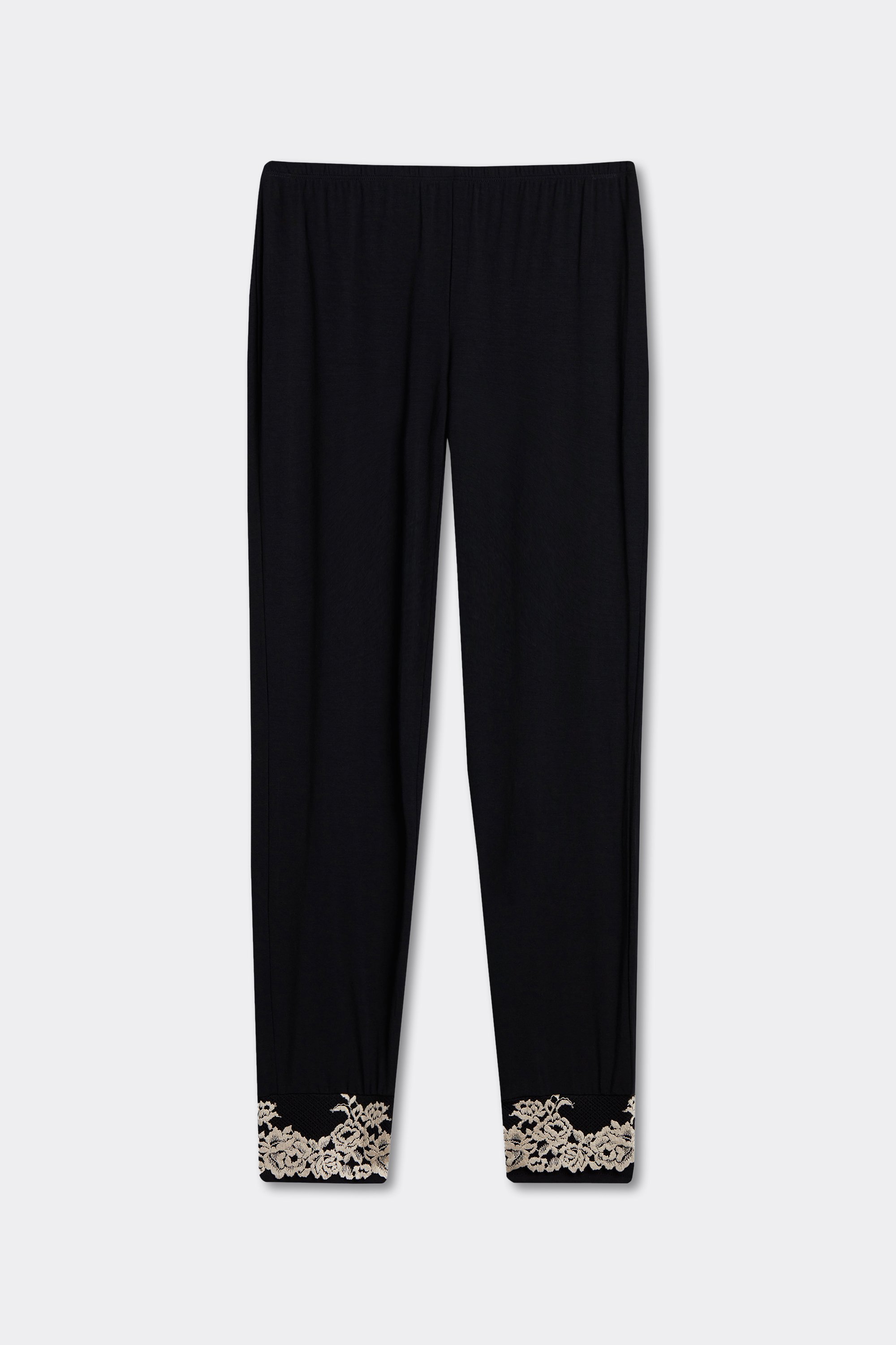 intimissimi シルクフレアパンツ PRETTY FLOWERS Pretty Flowers Full Length Cuffed Modal Pants | Intimissimi