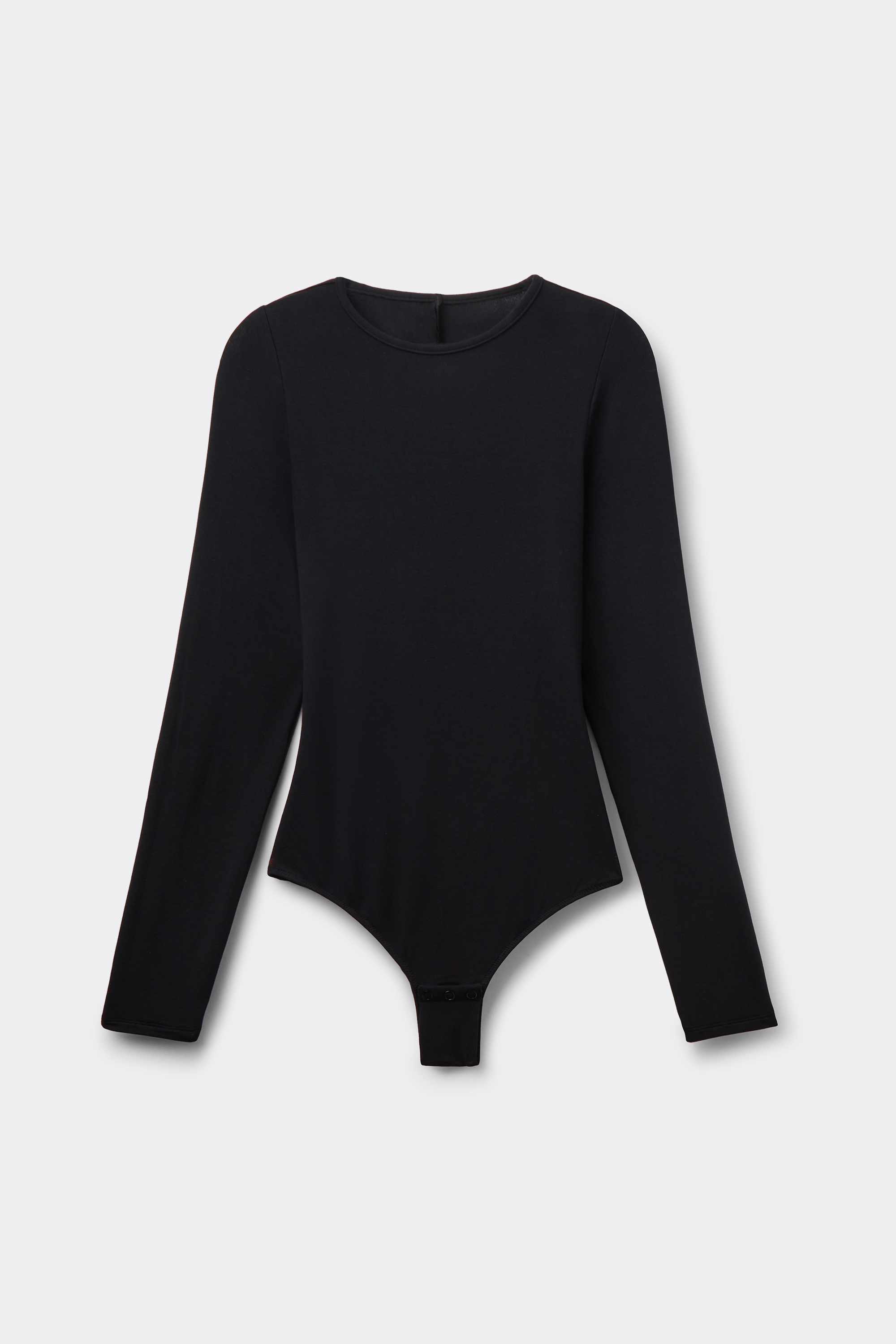 エッセンシャルモダール オープンバック ロングスリーブ ボディスーツ