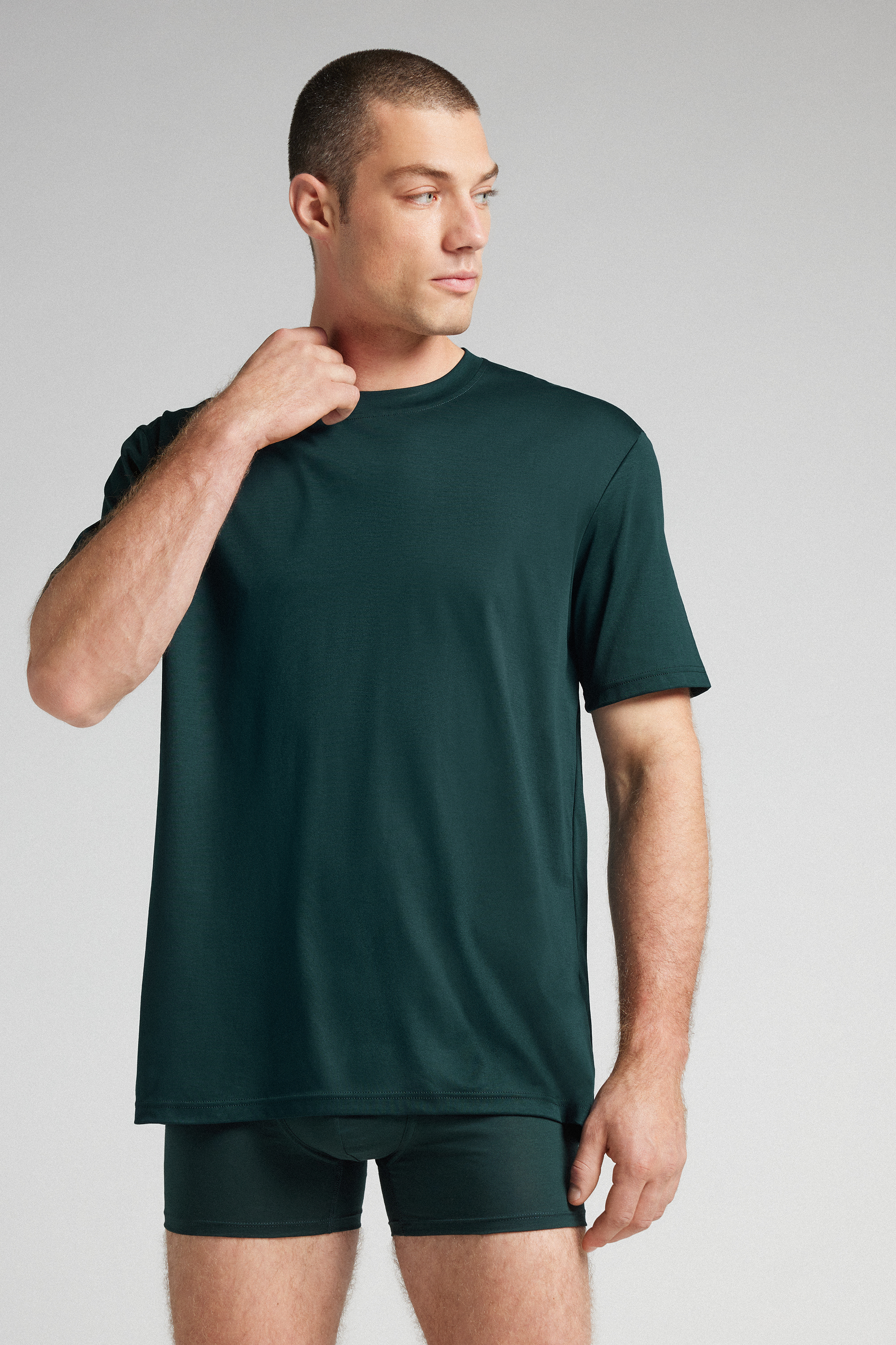マーセライズドコットン Tシャツ