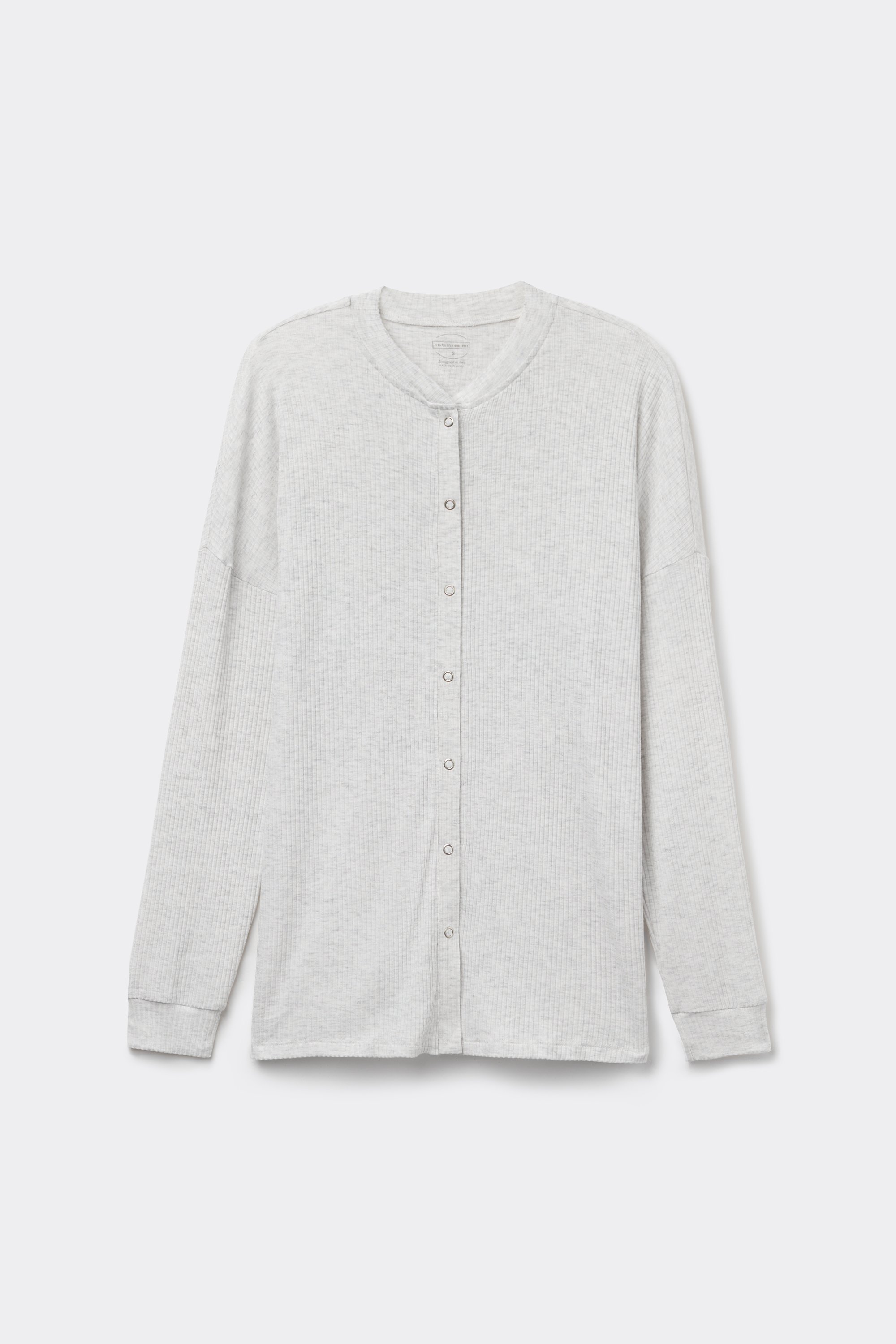 Chic Comfort モダール ロングスリーブ フロントオープン ニット