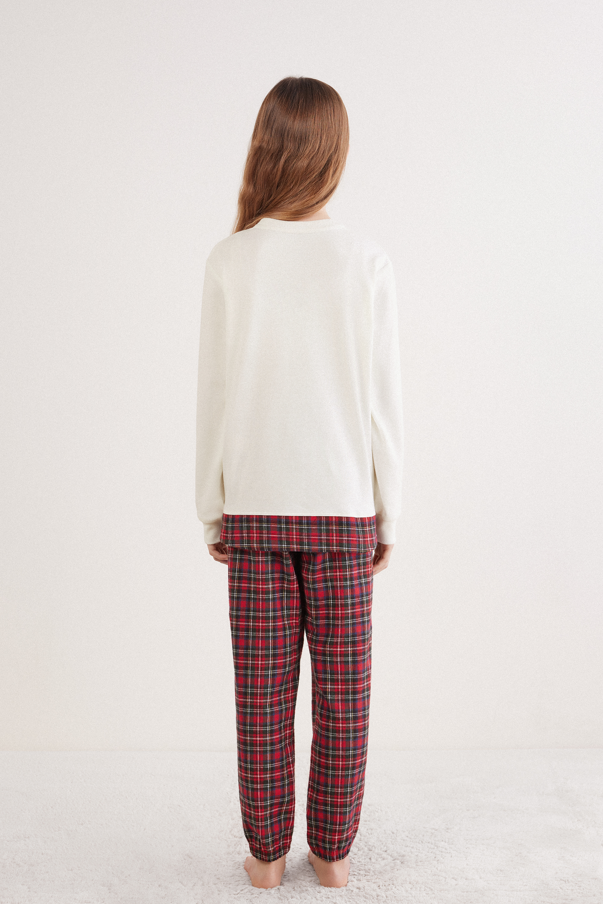 ペンギンガール コットン ガールズ ロングパジャマ