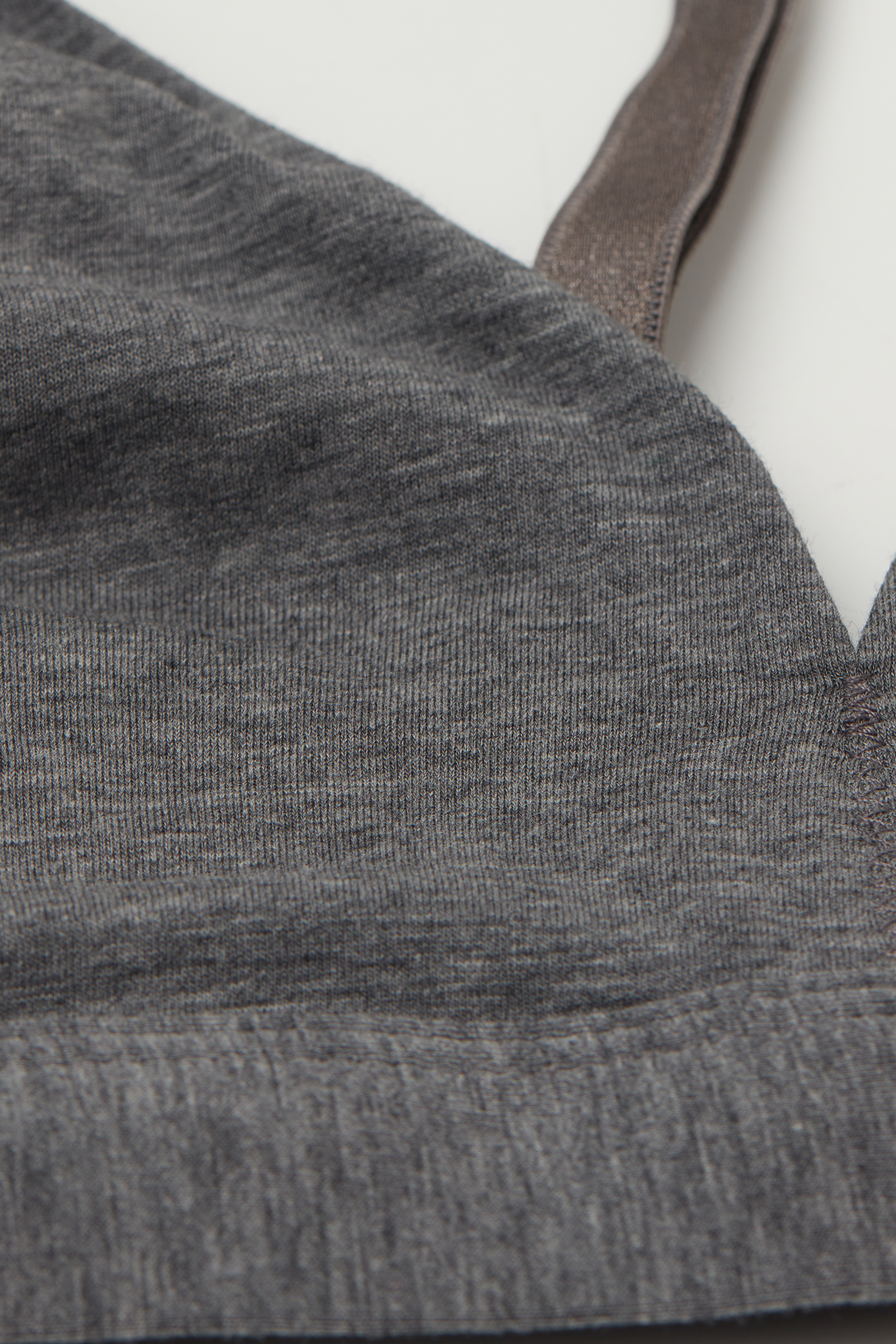 Lara コットン トライアングルブラ