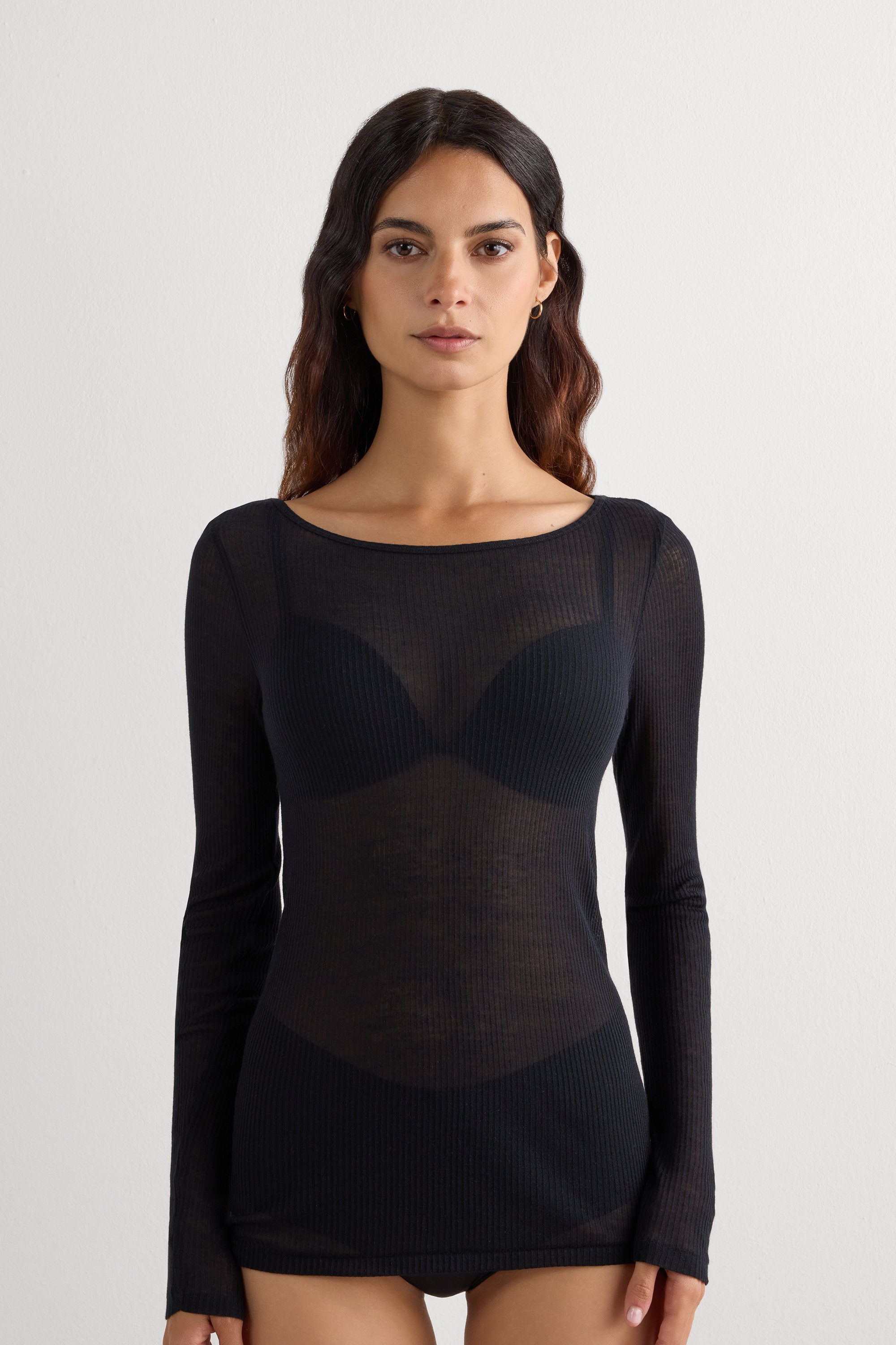 Maglia Manica Lunga Ultranatural with Cashmere - Intimissimi